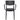 Chaise de terrasse Loft noire – 4 pièces