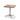 Table de bistrot X Cross basse aluminium 740 cm, 11001, plateau de table Old-Dutch 800 x 800 mm