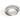 Barquette en aluminium Papstar avec couvercle à insérer, diamètre : 18,2 cm x H : 4 cm, volume : 770 ml – 25 pièces par paquet