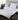 Deckenbezug, Satin Feinstreifen 10 mm, 100% Baumwolle, weiss, 160 x 230 cm + 30 cm HV