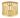 APS Buffetständer -BASKET- STRAIGHT Ø 15 cm, H: 10,5 cm , Gold-Look
