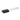 Teigspatel mit Edelstahlgriff, 29 cm, schwarz, Silikon