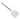 Pizzaschaufel perforiert 36x38cm, (L)1485 mm