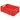 Bac gerbable Euro 600x400 mm, rouge - 220 mm