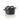 LAVA Cocottes round, schwarz emailliert, Gusseisen 16,5 x 8,2 cm