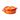 LAVA Casseroles round , orange emaillierter Bräter, Gusseisen 25 x 6,5 cm