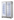 Gastro-Cool GD1050 Getränkekühlschrank 1060 Liter mit 2 Klapptüren, LED Beleuchtung, silber