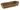 Présentoir à couverts APS -ECONOMIC- Horizontal, marron, 27 x 10 cm, H : 4,5 cm         
