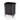 Wäschewagen schwarz , 65 x 45 x 84 cm, verchromt/ Nylon