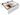 Nordcap Auftisch-Eisvitrine MINI CREAM 4V LED WEISS