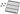 1 grille (noire) et 4 clips pour GKS-160
