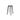 Tabouret de bar Keeve vert sans accoudoirs, structure en bouleau foncé et assise en plastique, 530 x 470 x 1190 mm