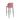 Chaise de bar Louis, couleur rose, rembourrée en cuir synthétique