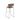 Feros Mundo Barhocker Cognac, Kunstleder gepolstert, feuerhemmend, 465 x 490 x 1050 mm