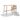 barths Belfort Bartisch 160 x 80 cm - Sand
