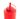 Flacons distributeur, HENDI, 0,2L, Rouge, ø50x(H)185mm