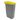 Emga Denox Abfallbehälter 85L, gelb