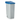 Abfallbehälter mit blauem Deckel, 110 ltr., 42 x 57 x 88 cm