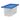 Emga CaterChef Lebensmittelbehälter GN1/3, (H)150 mm, blau