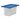 Emga CaterChef Lebensmittelbehälter GN1/4, (H)150 mm, blau
