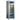 Réfrigérateur Mastro 400 litres en inox avec porte vitrée, 460x485 mm, -2°/+8°C