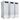 Réfrigérateur Mastro 700+1400 litres en acier inoxydable, GN 2/1