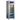 Mastro Tiefkühlschrank 400 Liter aus Edelstahl mit Glastür, 460x485 mm, -10°/-18°C