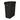 Poubelle Rubbermaid Slim Jim avec fentes de ventilation, noire, 60 L