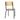 Bolero Cantina Stühle mit Sitz und Rückenlehne aus Holz in Metallic-Grau, 4 Stück