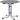 SIENA GARDEN Sola Klapptisch Ø 80 cm, silber