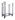 Chariot de transport, pour les tables de banquet rectangulaires