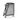 Chariot de transport pour maximum 5 tables pliantes en acier inoxydable, 880 x 650 x 1130 mm