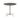 Feros X Cross Terrassentisch Sand gestell + Riverwashed Wood HPL Ø70 cm