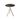 Feros Infinity Tripod Terrassentisch Sand frame + Riverwashed Wood HPL Ø70 cm