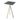 Feros Infinity Tripod Stehtisch Sand frame + Schwarz HPL 70x70 cm