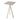Feros Infinity Tripod Stehtisch Sand frame + Moonstone HPL 70x70 cm