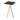 Feros Infinity Tripod Stehtisch Sand frame + Riverwashed Wood HPL 70x70 cm
