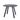 BEST Halo Gartentisch Rund – Schwarz