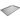 Mastro Backblech aus Aluminium unbeschichtet, 600x400 mm - 4 Seiten 90°