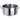 Serie 2000 Flacher Fleischtopf mit Edelstahlgriffen, Boden Durchmesser 20cm