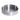 Aschenbecher aus Edelstahl 18/10, Durchmesser: 10 cm, Höhe 3 cm