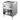 Gasgrillplatte Serie 77 - 70/70 ½ glatt, ½ gerillt