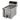 Friteuse électrique Profi 8 l avec robinet de purge, 400 V
