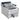 Elektro-Fritteuse ECO 13 Liter mit Ablasshahn,  5000 W, 400 V