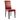 Chaises de salle à manger Bolero, similicuir, rouge