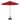 Parasol Bolero rond, rouge, 2,5 mètres
