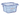Araven GN1/6 ABS Lebensmittelbehälter blau 100 mm