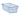 Araven GN1/4 ABS Lebensmittelbehälter blau 100 mm