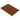 Planche à découper Hygiplas 60 x 45 x 1,25 cm, marron