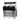 Machine à glace Slush 3x 12 litres inox noir